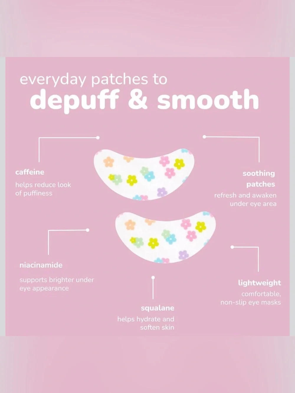 The Crème Shop Multi Task Under Eye Patches for Dark Circles